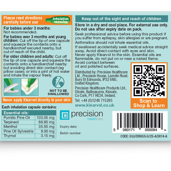 Klearvol Inhalation Capsules
