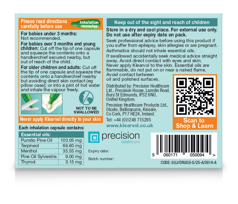 Klearvol Inhalation Capsules