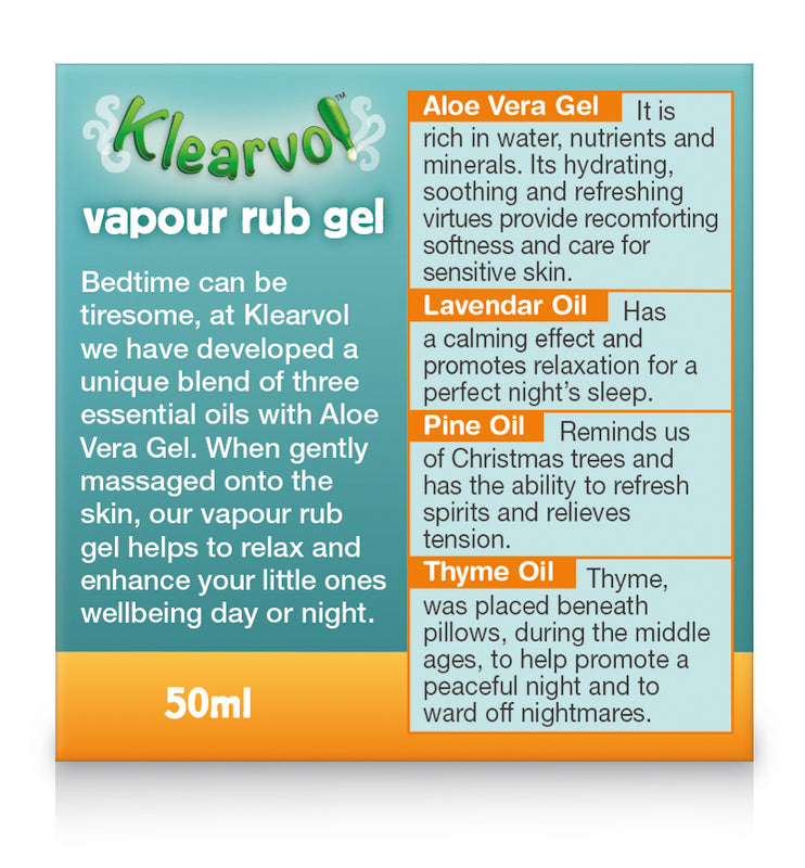 Klearvol Vapour Rub Gel